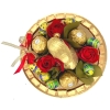 TORT WIELKANOCNY TORCIK SŁODKOŚCI Z ZAJĄCZKIEM LINDT